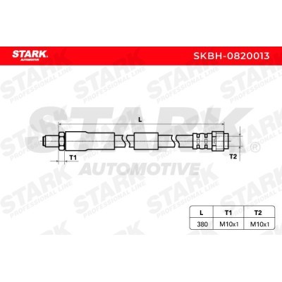 Brake Hose Stark SKBH-0820013 SKBH-0820013 - photo 3