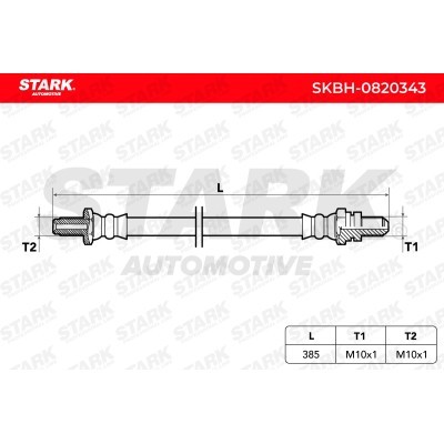 Brake Hose Stark SKBH-0820343 SKBH-0820343 - photo 4