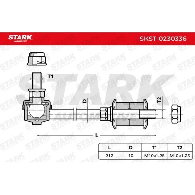 Stabilizer Link Stark SKST-0230336 SKST-0230336 - photo 6