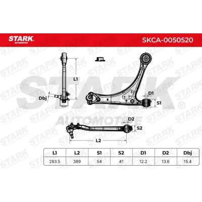 Control Arm Stark SKCA-0050520 SKCA-0050520 - photo 6