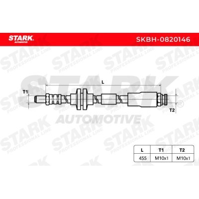 Brake Hose Stark SKBH-0820146 SKBH-0820146 - photo 3