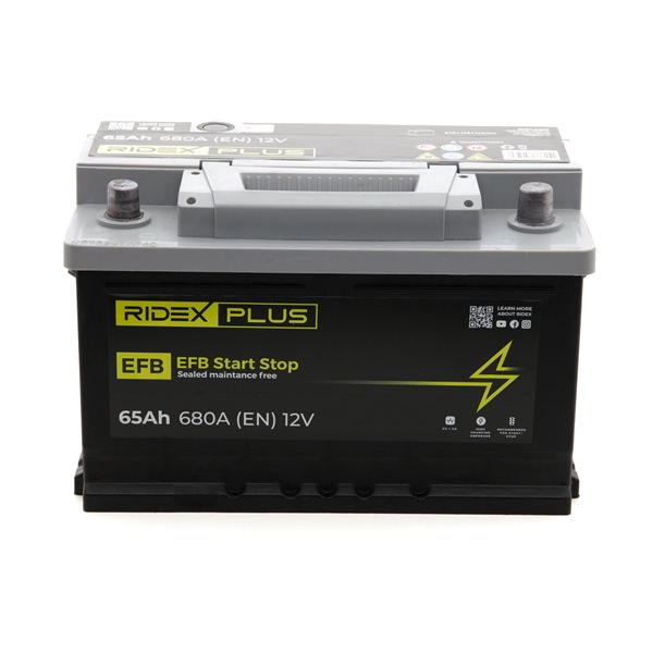 Starter Battery RIDEX 1S0046P 1S0046P - photo 1