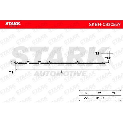 Brake Hose Stark SKBH-0820537 SKBH-0820537 - photo 7