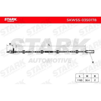ABS Sensor Stark SKWSS-0350178 SKWSS-0350178 - photo 5