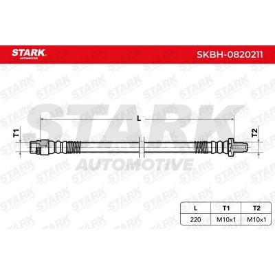 Brake Hose Stark SKBH-0820211 SKBH-0820211 - photo 3