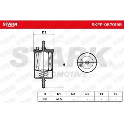 Fuel Filter Stark SKFF-0870198 SKFF-0870198 - photo 5