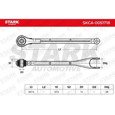 Control Arm Stark SKCA-0051718 SKCA-0051718 - photo 5