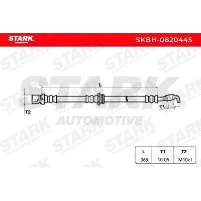 Brake Hose Stark SKBH-0820445 SKBH-0820445 - photo 5