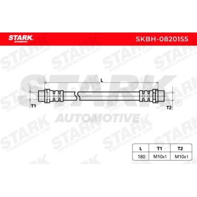Brake Hose Stark SKBH-0820155 SKBH-0820155 - photo 3