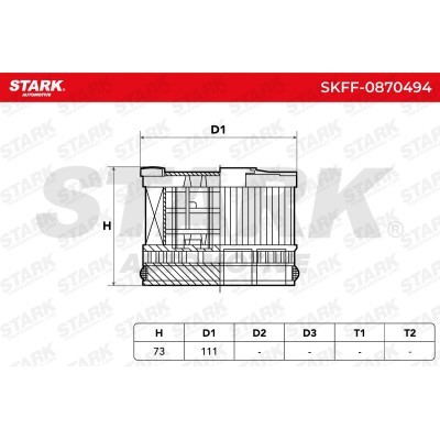 Fuel Filter Stark SKFF-0870494 SKFF-0870494 - photo 6