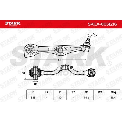 Control Arm Stark SKCA-0051216 SKCA-0051216 - photo 7