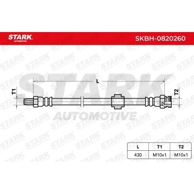Brake Hose Stark SKBH-0820260 SKBH-0820260 - photo 4