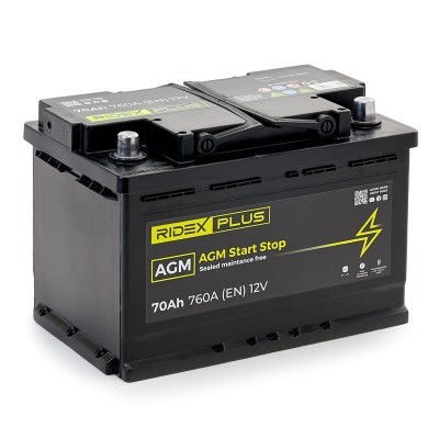 Starter Battery RIDEX 1S0007P 1S0007P - photo 3