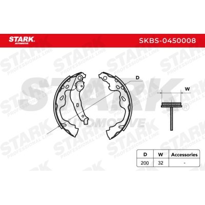Brake Pads Set Stark SKBS-0450008 SKBS-0450008 - photo 4