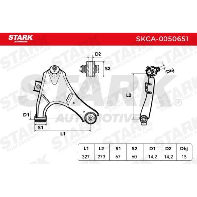 Control Arm Stark SKCA-0050651 SKCA-0050651 - photo 5