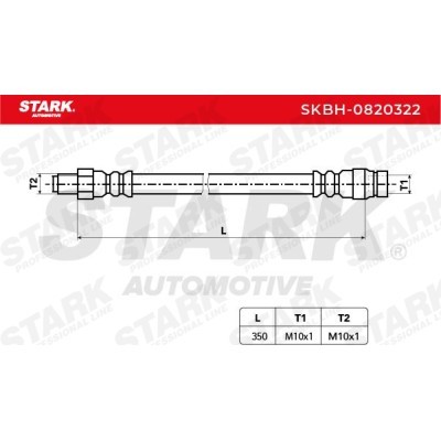 Brake Hose Stark SKBH-0820322 SKBH-0820322 - photo 3