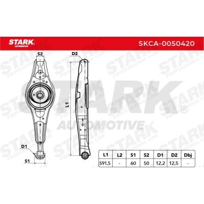 Control Arm Stark SKCA-0050420 SKCA-0050420 - photo 4