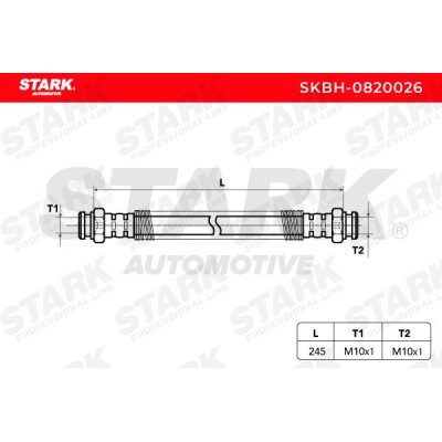 Brake Hose Stark SKBH-0820026 SKBH-0820026 - photo 3
