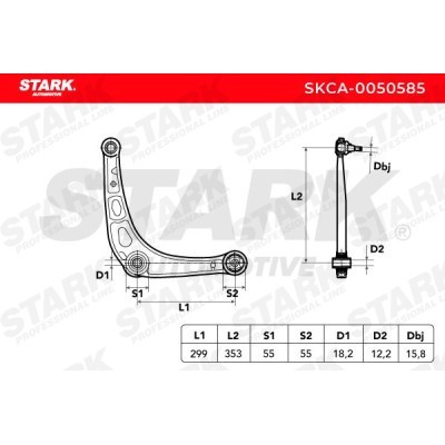 Control Arm Stark SKCA-0050585 SKCA-0050585 - photo 4