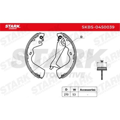 Brake Pads Set Stark SKBS-0450039 SKBS-0450039 - photo 4