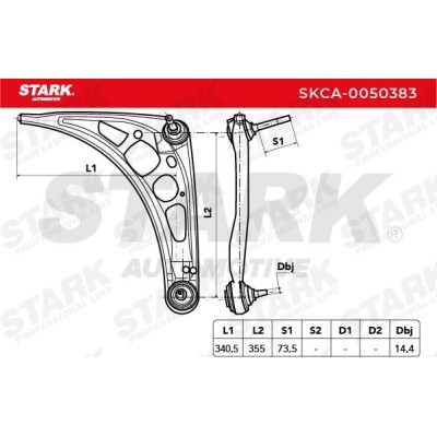 Control Arm Stark SKCA-0050383 SKCA-0050383 - photo 4