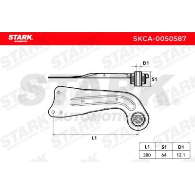 Control Arm Stark SKCA-0050587 SKCA-0050587 - photo 4