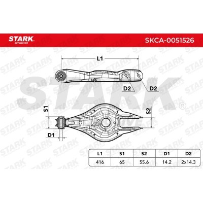 Control Arm Stark SKCA-0051526 SKCA-0051526 - photo 7