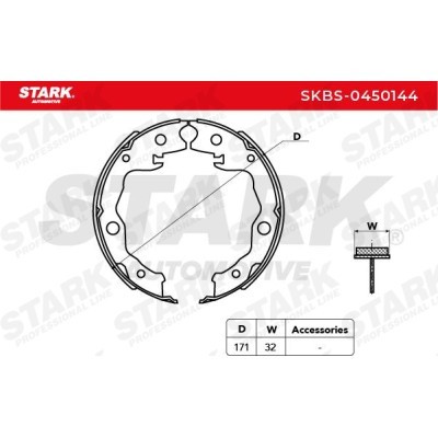 Brake Pads Set Stark SKBS-0450144 SKBS-0450144 - photo 5