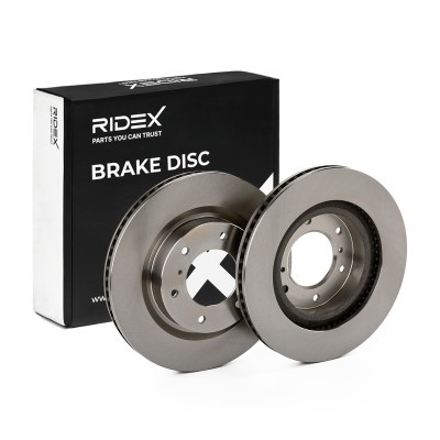 Brake Disc RIDEX 82B1014 82B1014 - photo 2