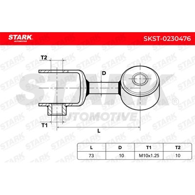 Stabilizer Link Stark SKST-0230476 SKST-0230476 - photo 6