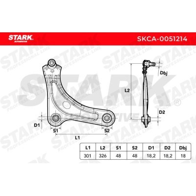 Control Arm Stark SKCA-0051214 SKCA-0051214 - photo 7