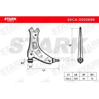 Control Arm Stark SKCA-0050698 SKCA-0050698 - photo 4