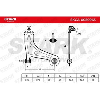 Control Arm Stark SKCA-0050965 SKCA-0050965 - photo 7