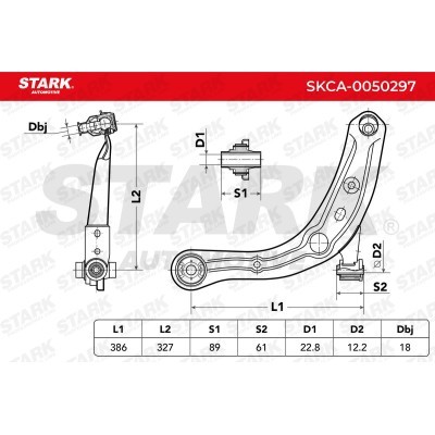 Control Arm Stark SKCA-0050297 SKCA-0050297 - photo 3