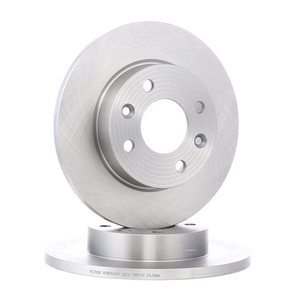 Brake Disc RIDEX 82B0659 82B0659 - photo 1