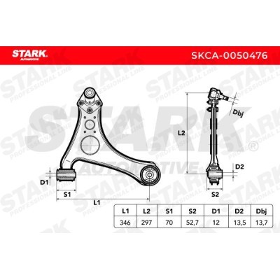 Control Arm Stark SKCA-0050476 SKCA-0050476 - photo 4