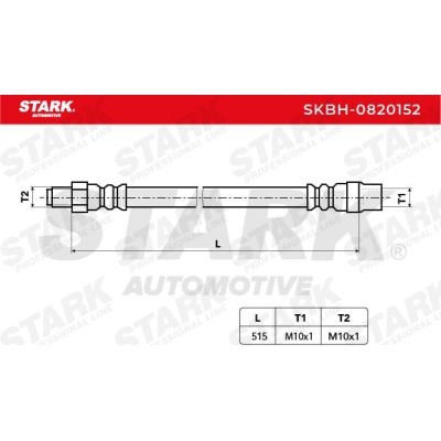 Brake Hose Stark SKBH-0820152 SKBH-0820152 - photo 5