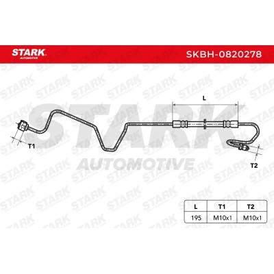 Brake Hose Stark SKBH-0820278 SKBH-0820278 - photo 3