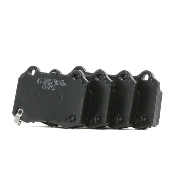 Brake Pads Set RIDEX 402B1291 402B1291 - photo 1