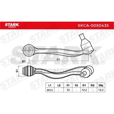 Control Arm Stark SKCA-0050435 SKCA-0050435 - photo 6