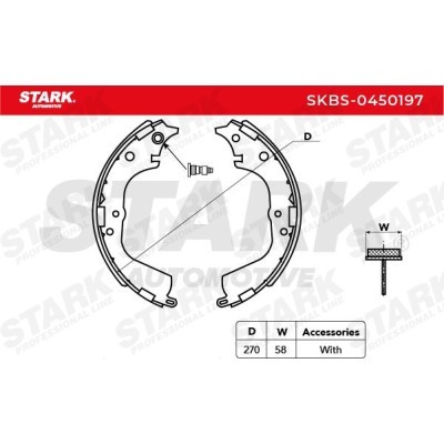 Brake Pads Set Stark SKBS-0450197 SKBS-0450197 - photo 5