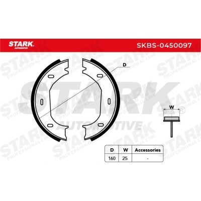 Brake Pads Set Stark SKBS-0450097 SKBS-0450097 - photo 5