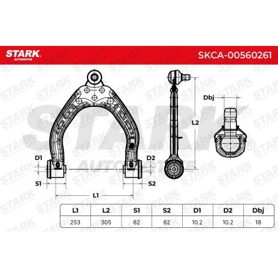 Control Arm Stark SKCA-00560261 SKCA-00560261 - photo 8
