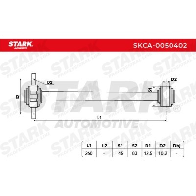 Control Arm Stark SKCA-0050402 SKCA-0050402 - photo 3