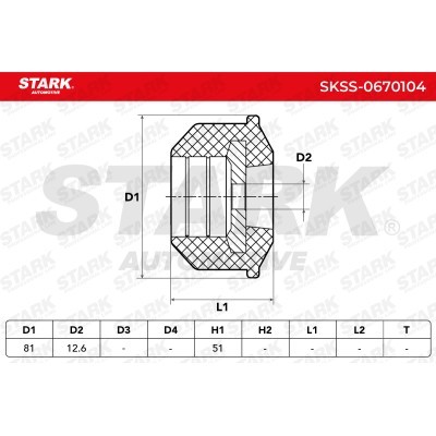 Strut Support Bearing Front Stark SKSS-0670104 SKSS-0670104 - photo 3