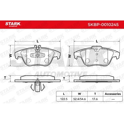 Brake Pads Set Stark SKBP-0010245 SKBP-0010245 - photo 4