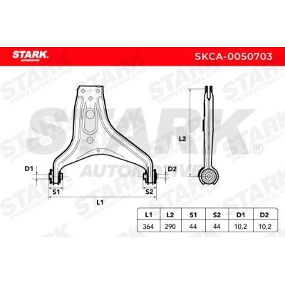 Control Arm Stark SKCA-0050703 SKCA-0050703 - photo 8