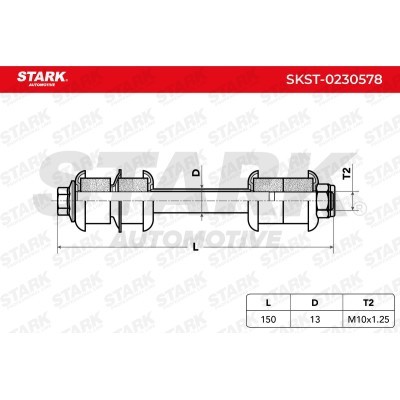 Stabilizer Link Stark SKST-0230578 SKST-0230578 - photo 5
