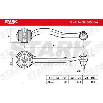 Control Arm Stark SKCA-0050034 SKCA-0050034 - photo 8