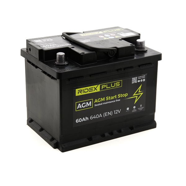 Starter Battery RIDEX 1S0037P 1S0037P - photo 1